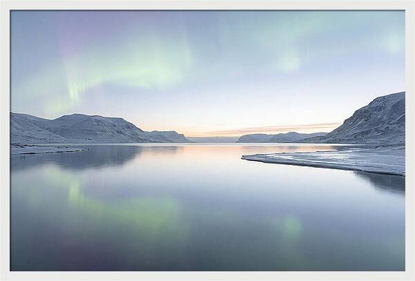 Aurora Reflected In Still Waters
