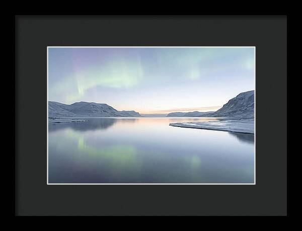 Aurora Reflected In Still Waters