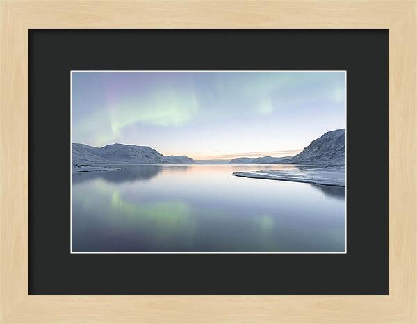 Aurora Reflected In Still Waters