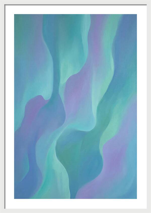 Aurora Ribbons Of Color