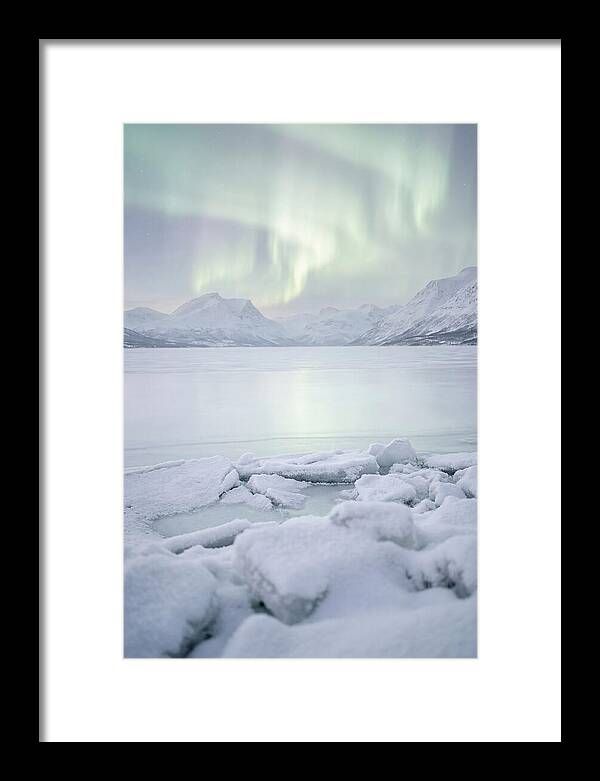 Auroras Above Tornetrask Lake