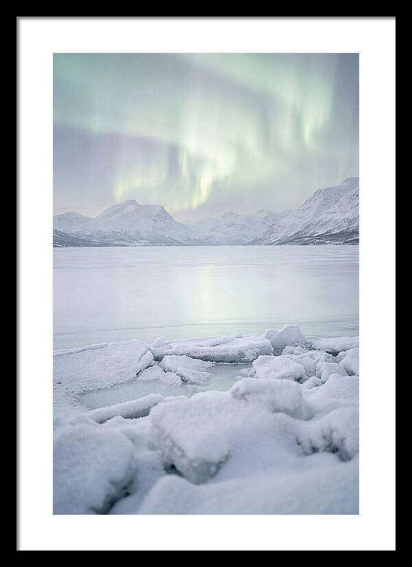 Auroras Above Tornetrask Lake