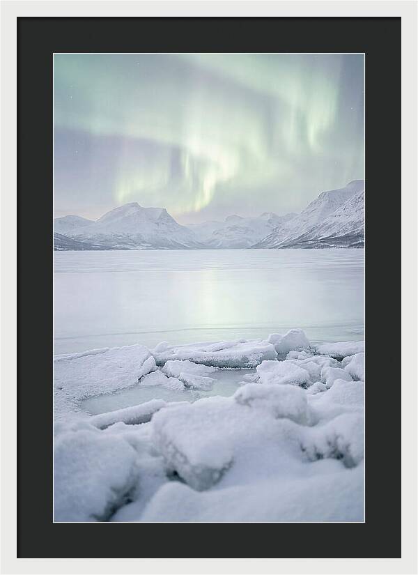 Auroras Above Tornetrask Lake
