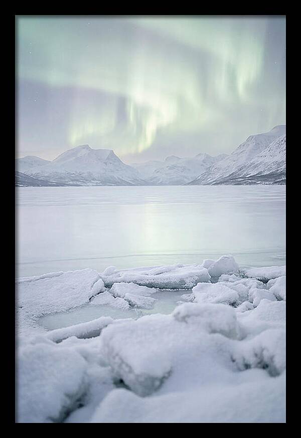 Auroras Above Tornetrask Lake