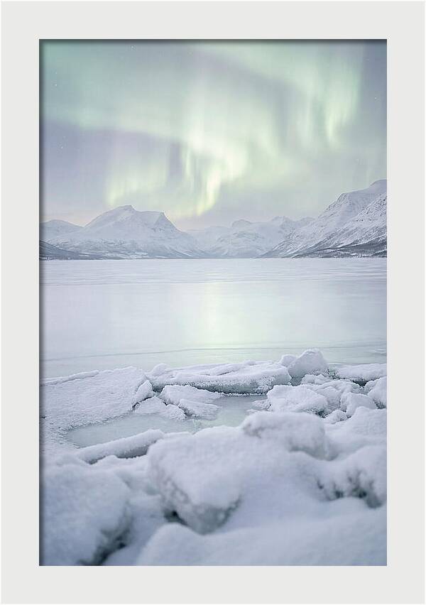 Auroras Above Tornetrask Lake