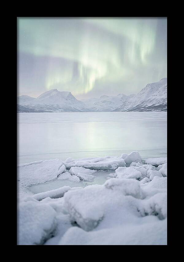 Auroras Above Tornetrask Lake