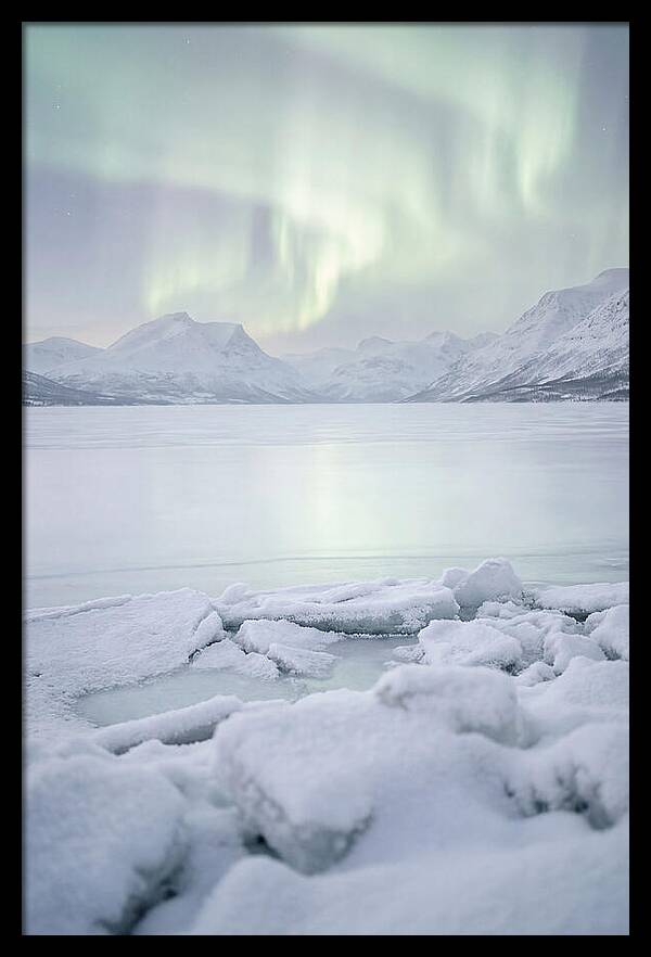 Auroras Above Tornetrask Lake