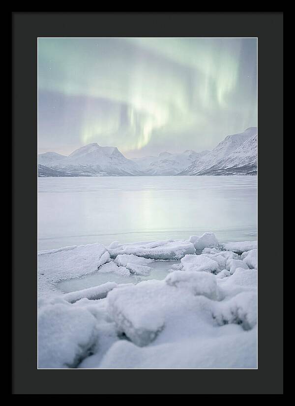 Auroras Above Tornetrask Lake