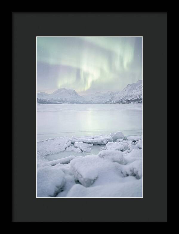 Auroras Above Tornetrask Lake