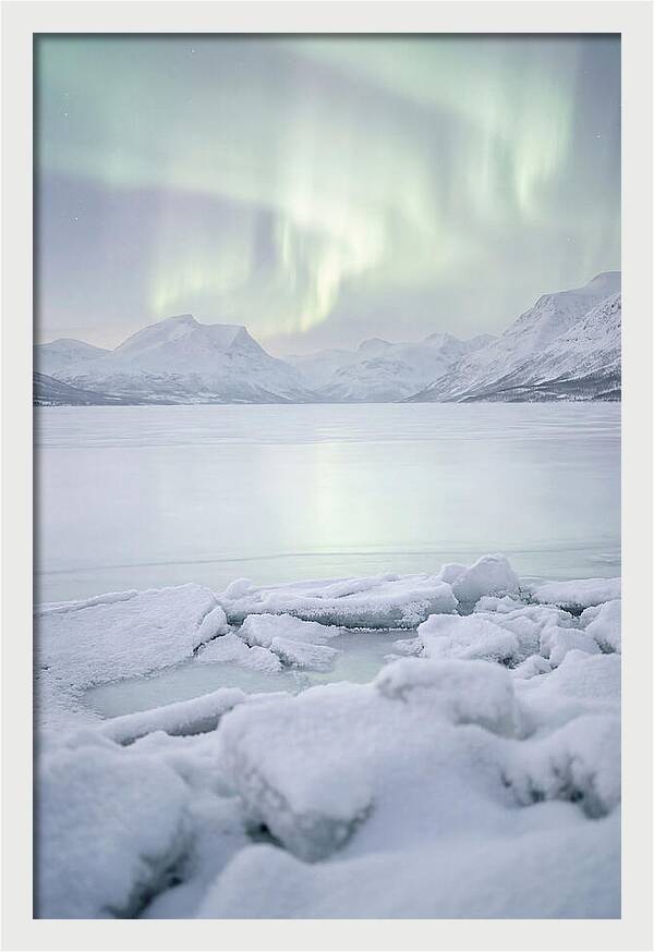Auroras Above Tornetrask Lake