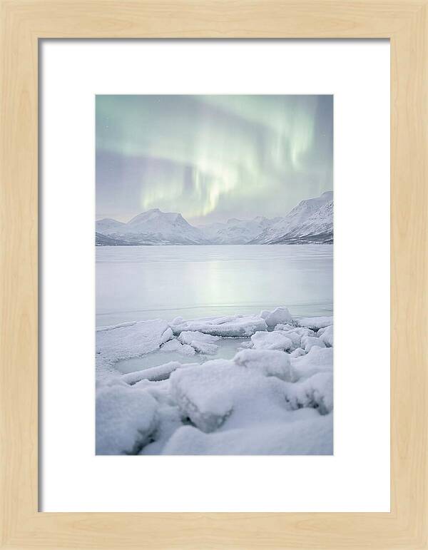Auroras Above Tornetrask Lake