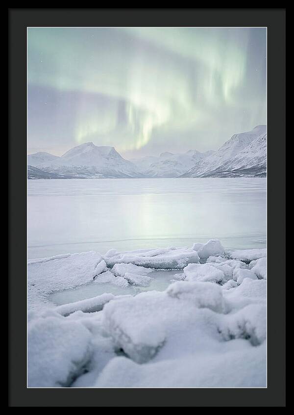 Auroras Above Tornetrask Lake