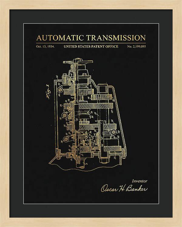 Automatic Transmission Gold Patent Us2199095a