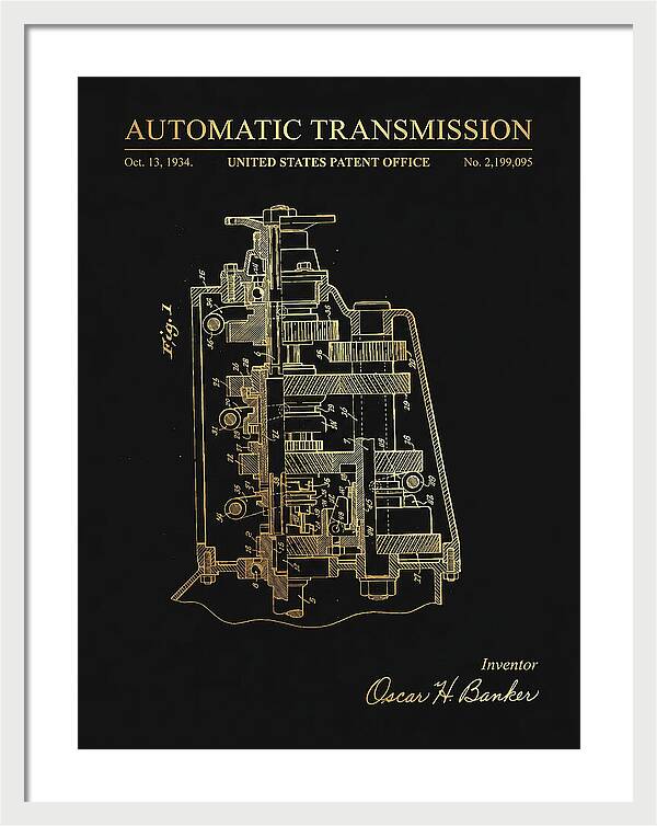 Automatic Transmission Gold Patent Us2199095a