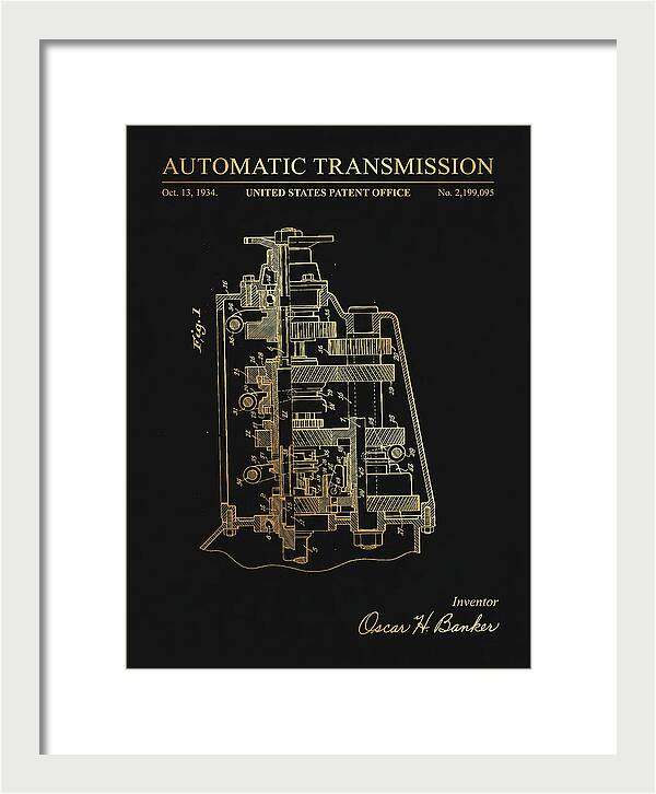 Automatic Transmission Gold Patent Us2199095a
