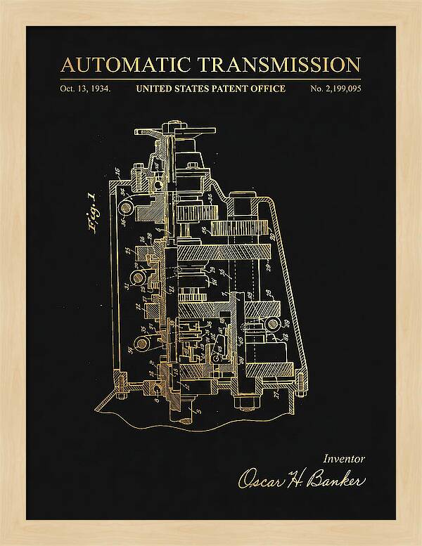 Automatic Transmission Gold Patent Us2199095a