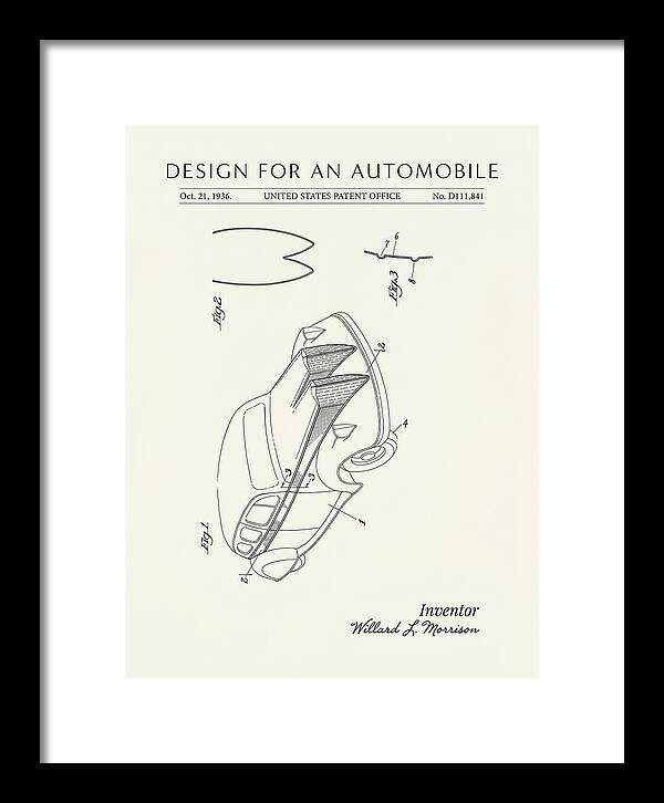 Automobile Minimalist Patent Usd111841s