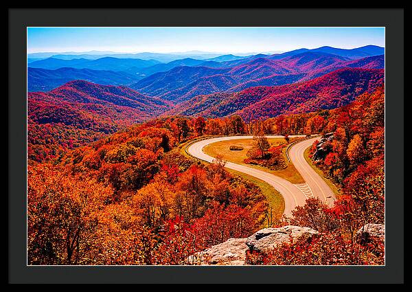 Autumn Colors Along Blue Ridge Parkway