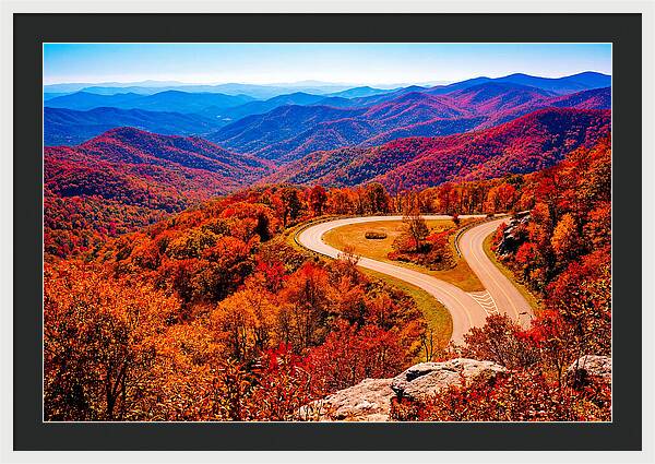 Autumn Colors Along Blue Ridge Parkway