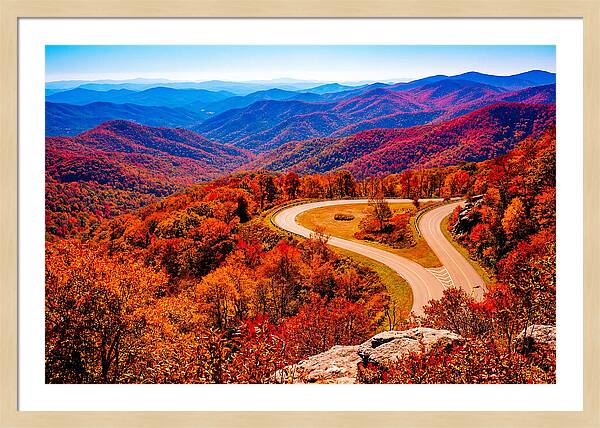 Autumn Colors Along Blue Ridge Parkway