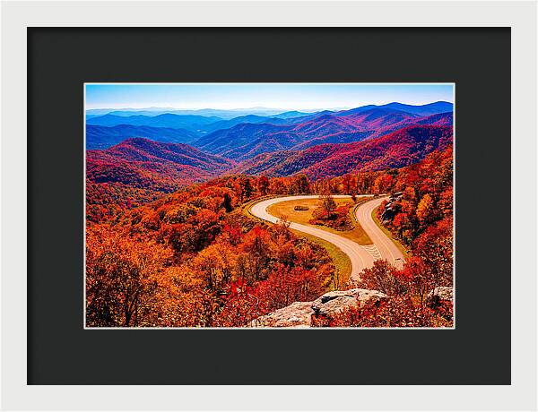 Autumn Colors Along Blue Ridge Parkway