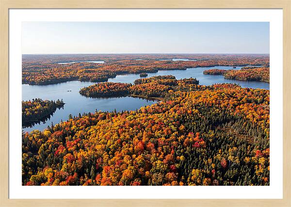 Autumn Colors Over Bwca
