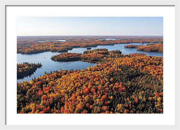 Autumn Colors Over Bwca