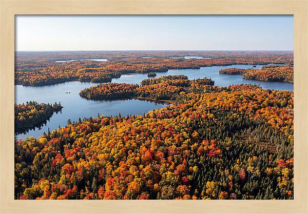 Autumn Colors Over Bwca