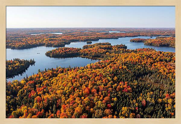 Autumn Colors Over Bwca