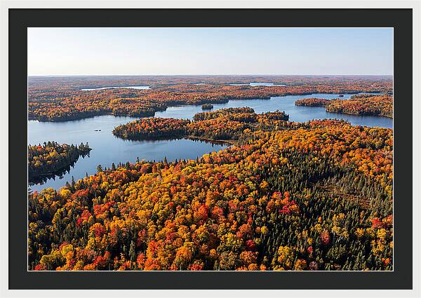 Autumn Colors Over Bwca