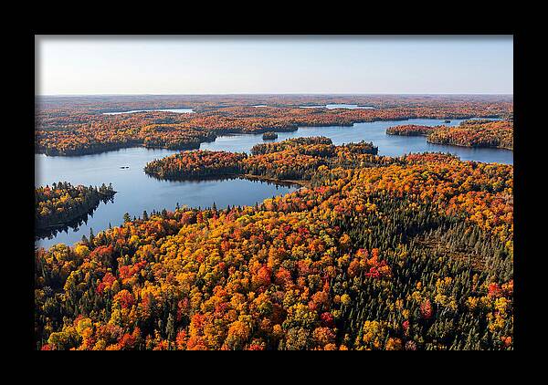 Autumn Colors Over Bwca