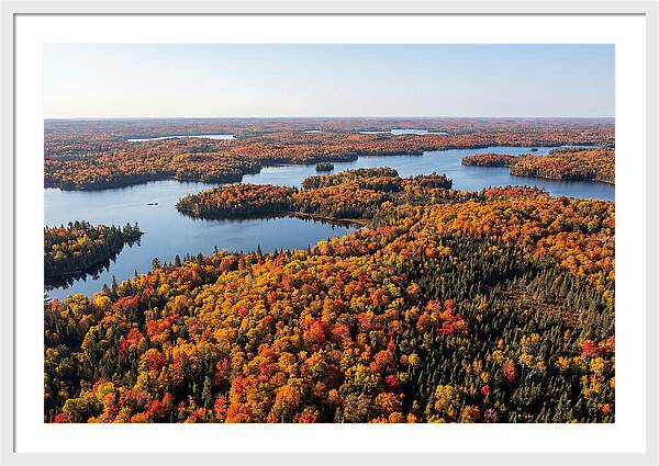 Autumn Colors Over Bwca