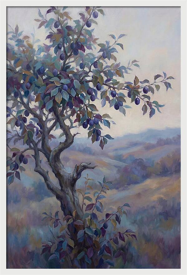 Autumn Damson Tree