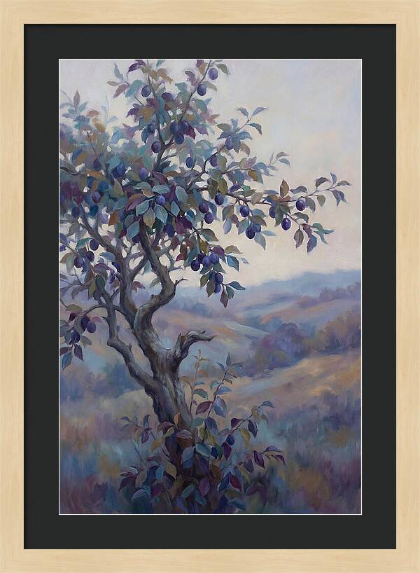 Autumn Damson Tree