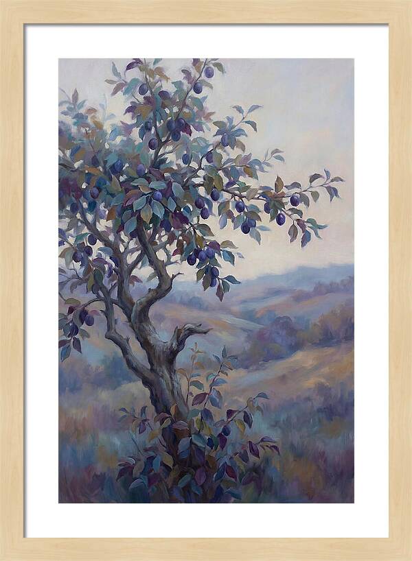 Autumn Damson Tree