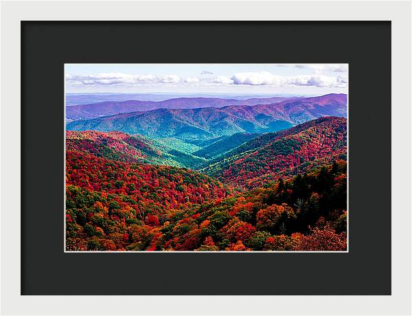 Autumn Foliage Over Shenandoah Valley