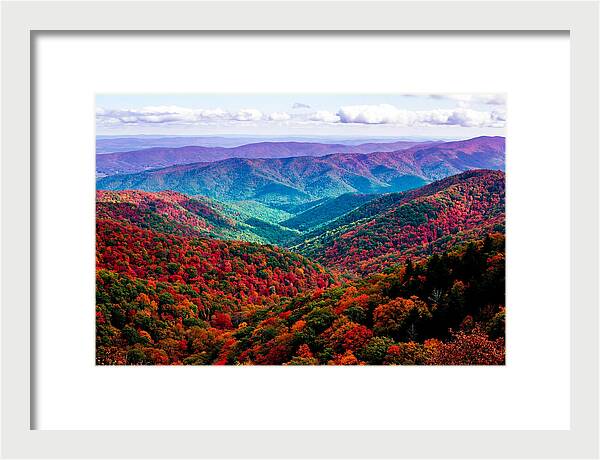 Autumn Foliage Over Shenandoah Valley