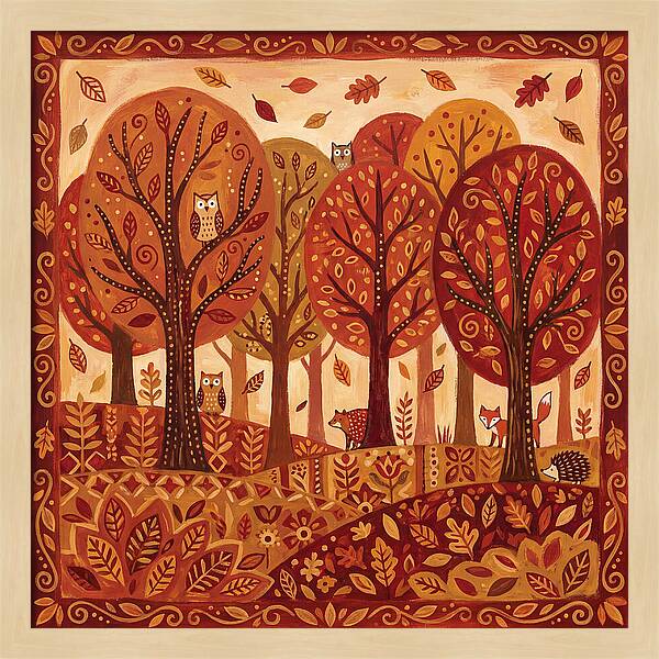 Autumn Forest Whimsy