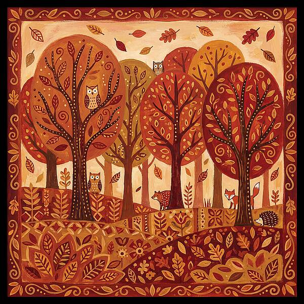 Autumn Forest Whimsy