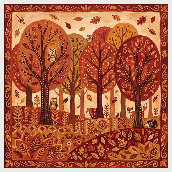 Autumn Forest Whimsy
