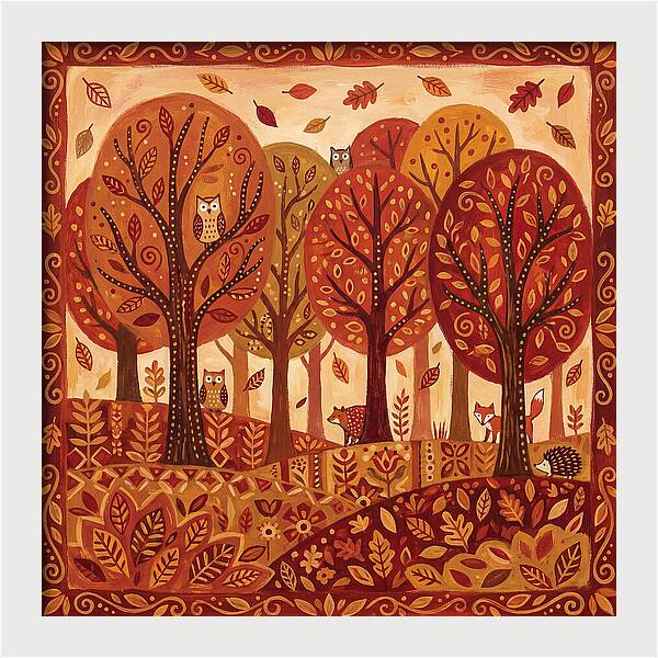 Autumn Forest Whimsy