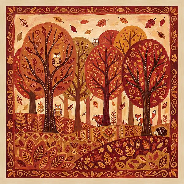 Autumn Forest Whimsy