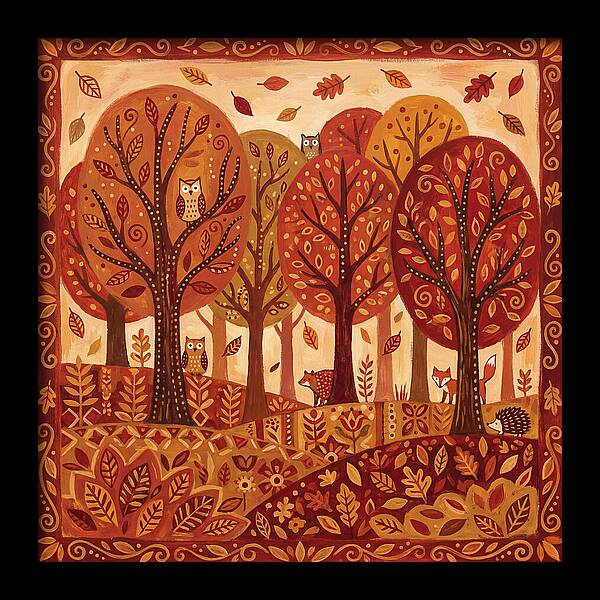 Autumn Forest Whimsy