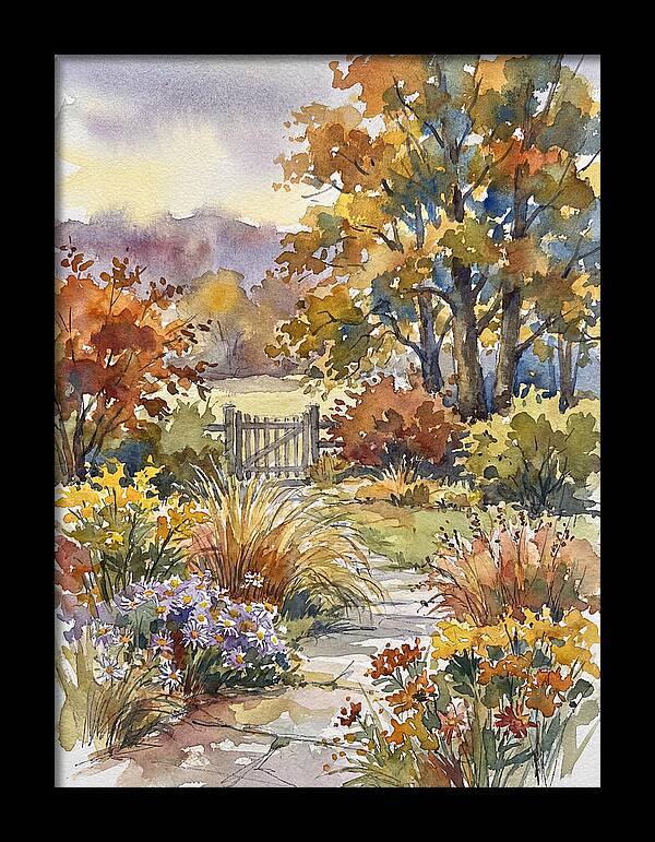 Autumn Garden Pathway