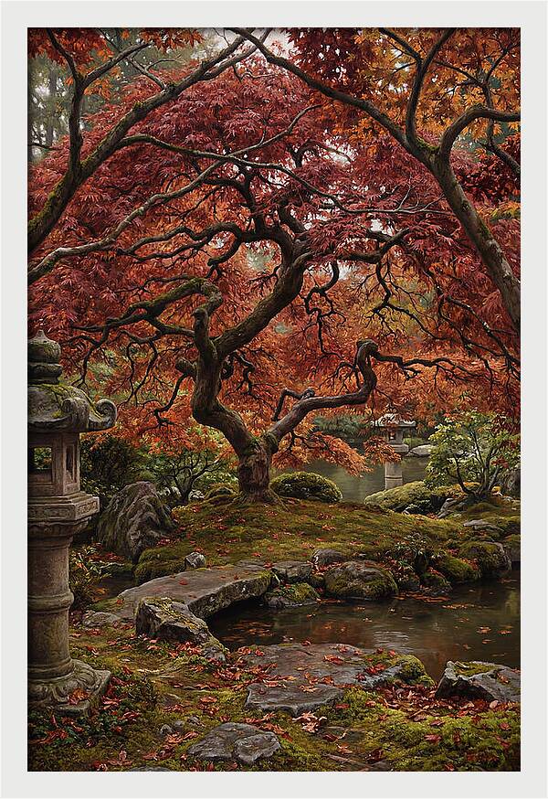 Autumn Garden Serenity