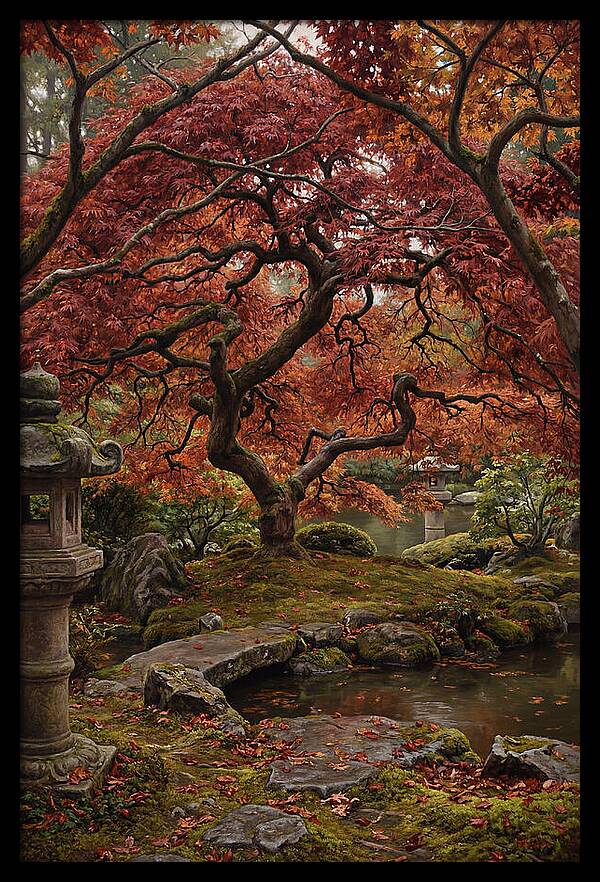 Autumn Garden Serenity