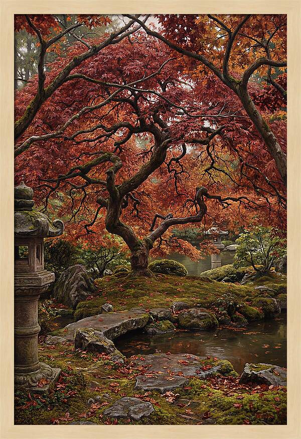 Autumn Garden Serenity