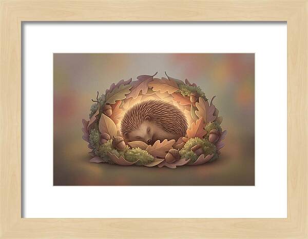 Autumn Hedgehog Nesting