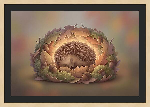 Autumn Hedgehog Nesting