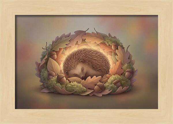 Autumn Hedgehog Nesting
